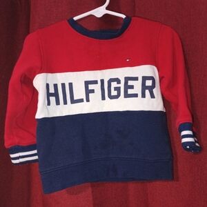 Tommy Hilfiger Red, White, and Blue Kids Sweatshirt